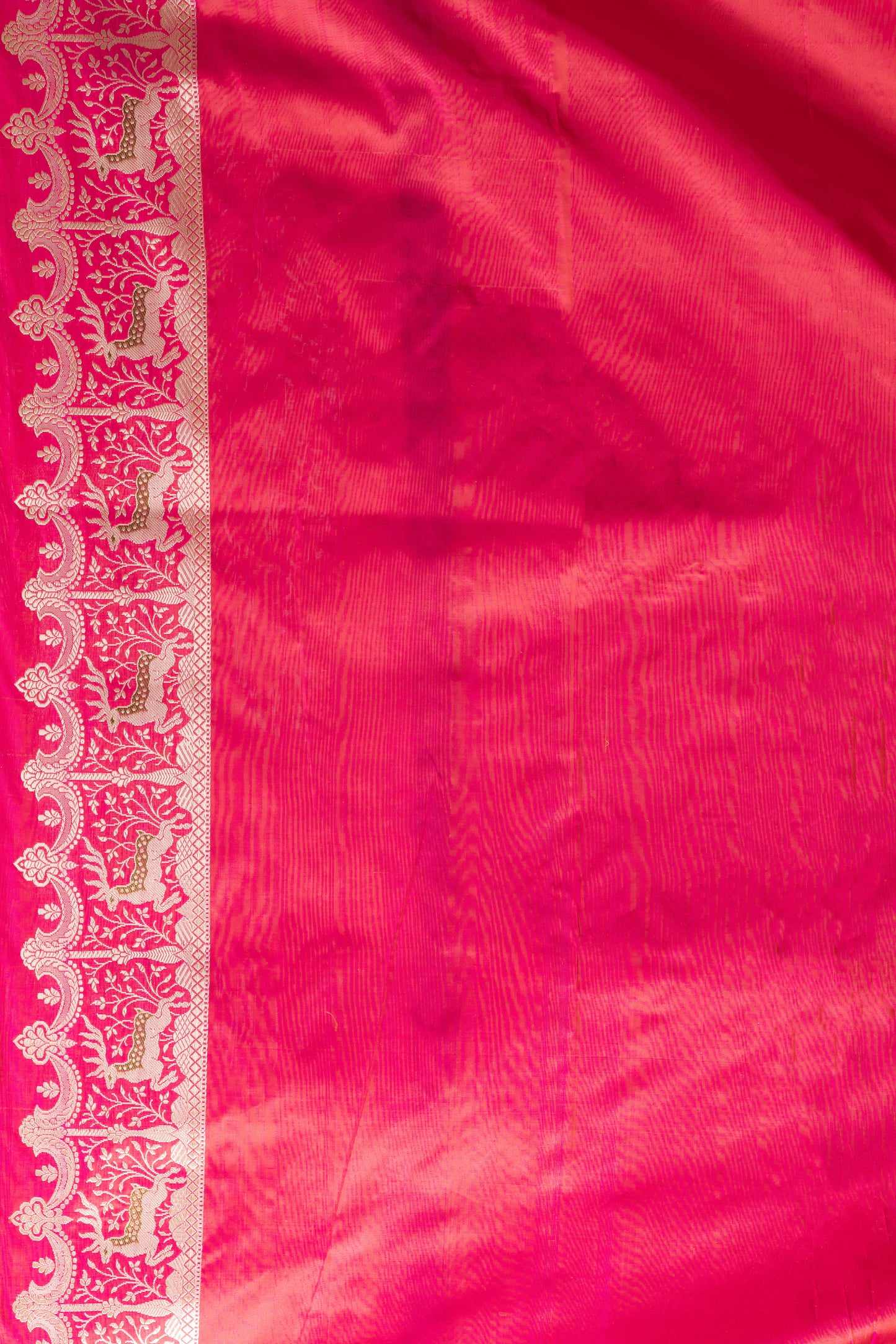 Rani Red Katan Silk Saree