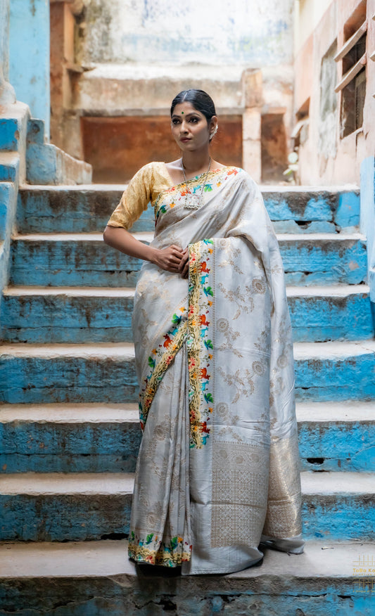 Russian Silk Saree