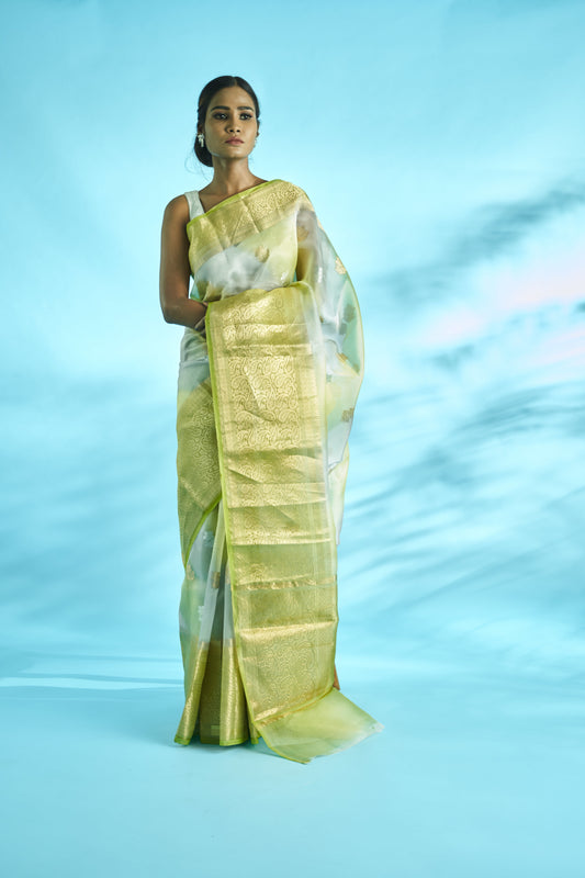 Pure Kora Saree