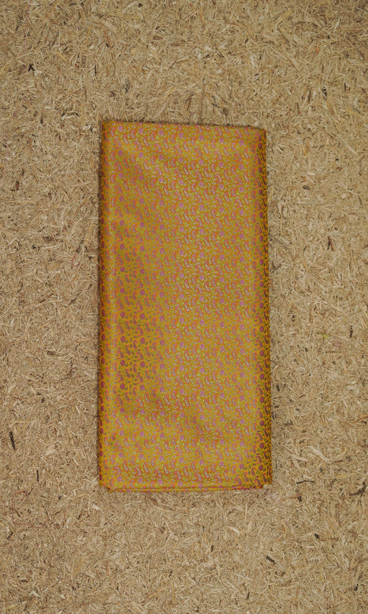 FABRIC : BANARASI SATAN DOHRI RESHAM BROCADE