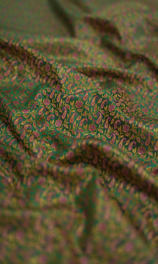 FABRIC: BANARASI DOHRI RESHAM BROCADE