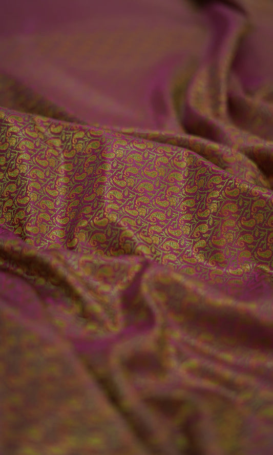 FABRIC: BANARASI TEHRA RESHAM BROCADE